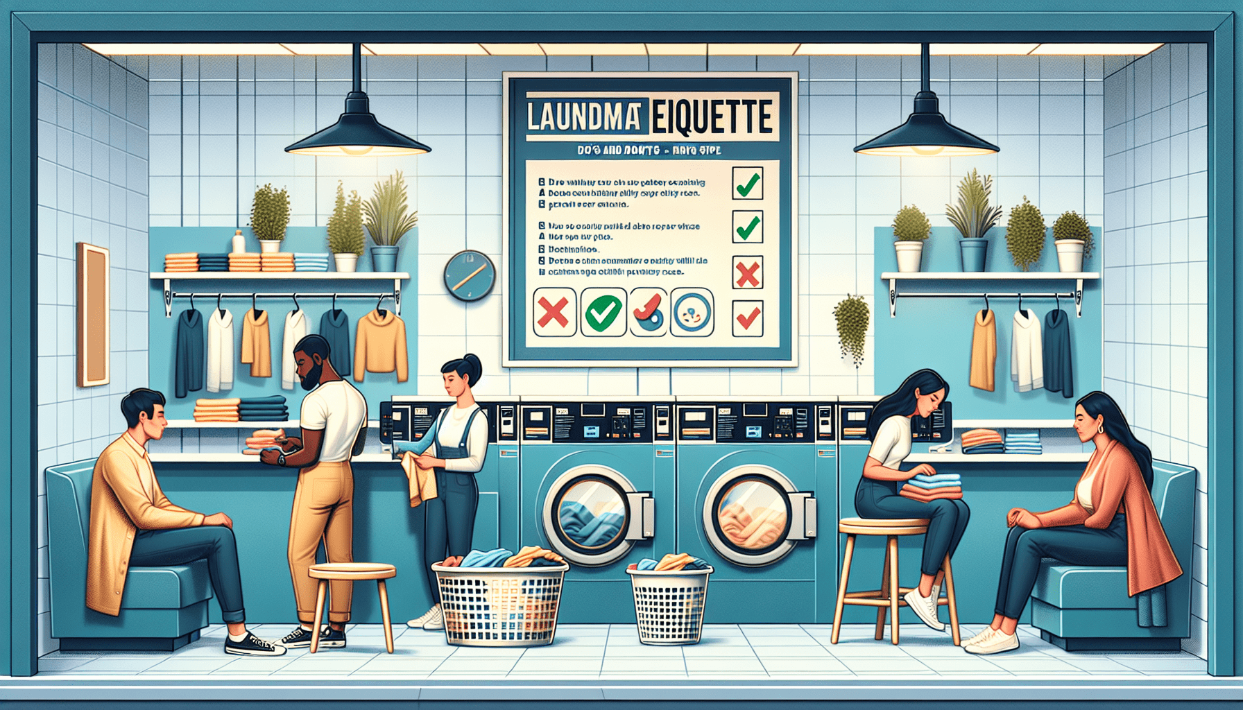 Laundromat Etiquette: The Do's and Don'ts - Tubs & Tumblers