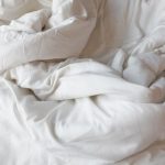 white comforter