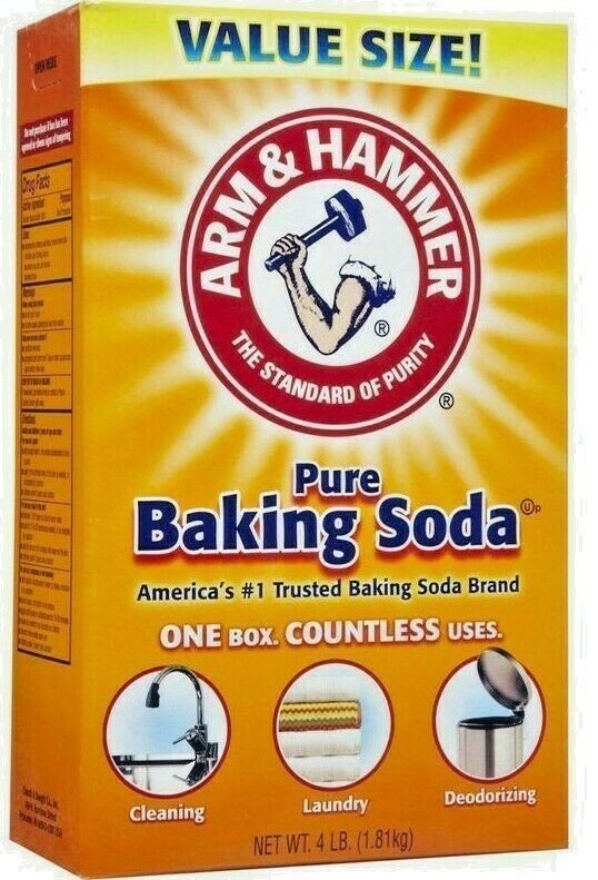 baking soda helps neutralize odors in laundry