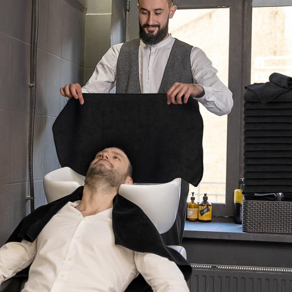 barber towels for professional commercial laundry service in Wayne MI