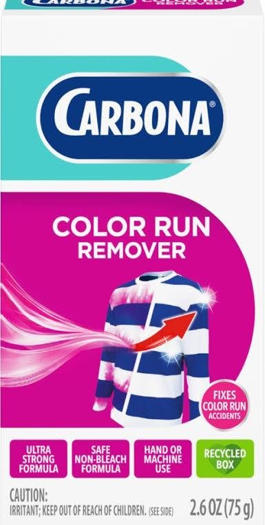 commercial dye-transfer remover for white clothes stained by red and pink clothes