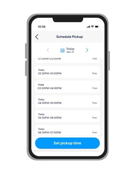 Tubs and Tumblers has a sophisticated order system for pickup and delivery laundry service