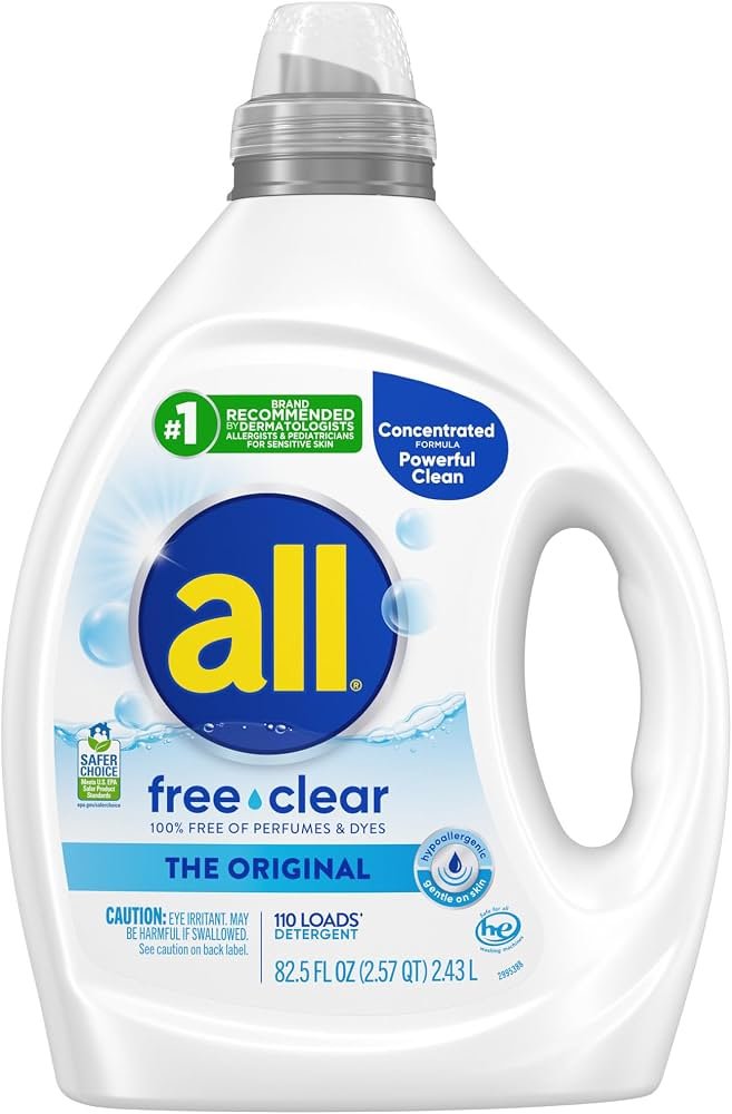 communicate detergent sensitivities when using wash and fold laundry services
