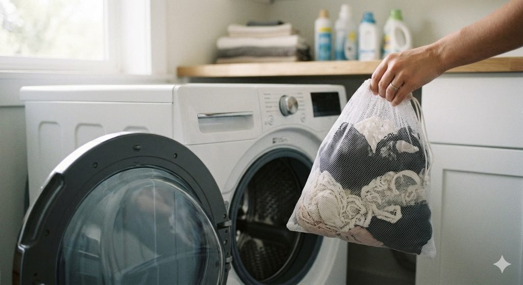 Use Mesh Bags for Small or Delicate Items